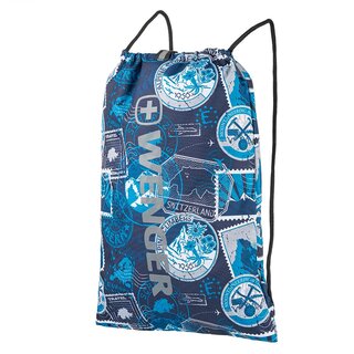 Рюкзак-мішок на зав'язках Wenger FlowUp на 12 л Синій